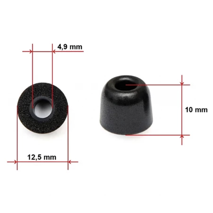 Сменные амбушюры SOUNDMAG Premium M 4.9 мм (FE-678014M) Совместимость по модели универсальный