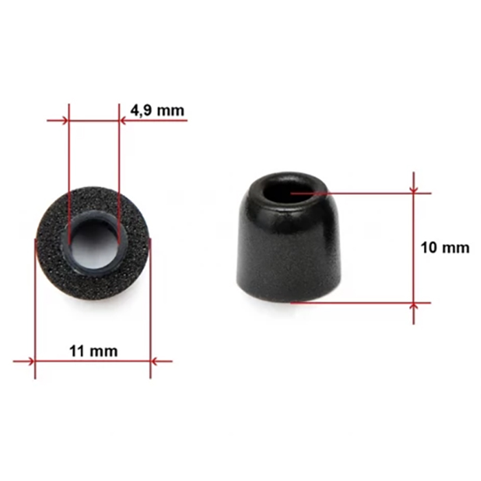 Сменные амбушюры SOUNDMAG Premium S 4.9 мм (FE-678014S) Совместимость по модели универсальный