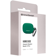 Чехол ARMORSTANDART Hang Case для Xiaomi Buds 5 Pro Green (ARM84517)