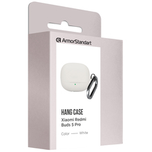 Чехол ARMORSTANDART Hang Case для Xiaomi Buds 5 Pro White (ARM84518)