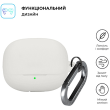 Чехол ARMORSTANDART Hang Case для Xiaomi Buds 5 Pro White (ARM84518)