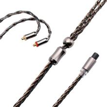 Кабель для наушников KINERA Leyding MMCX 1,2 м Gold/Black (90402583)