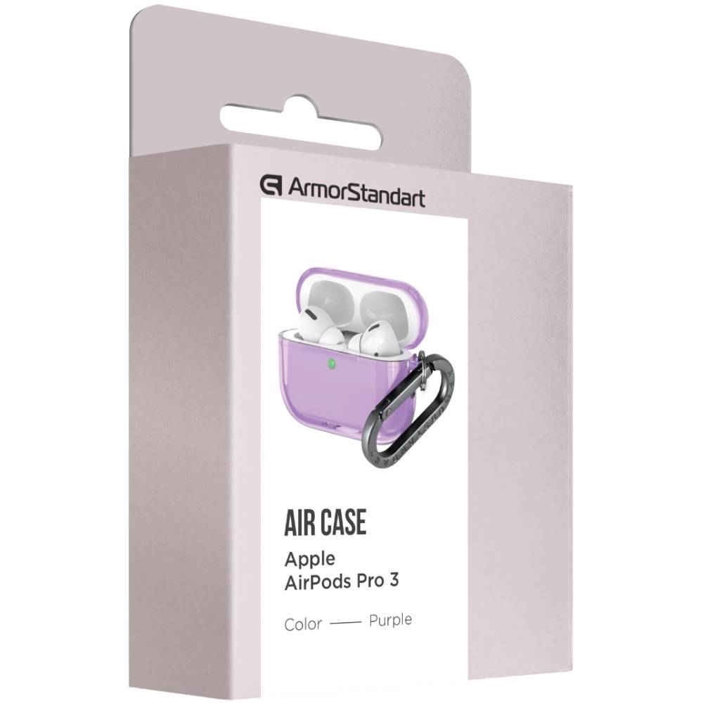 Чохол для навушників ArmorStandart Air для Apple Airpods Pro 3 Purple (ARM88269) Тип чохол для навушників