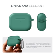 Чехол для наушников ARMORSTANDART Hang Case для Apple AirPods Pro 3 Needle Green (ARM88279)