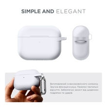 Чохол для навушників ARMORSTANDART Hang Case для Apple AirPods Pro 3 White (ARM88284)