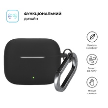 Чехол для наушников ARMORSTANDART Hang Case для OPPO Enco Buds3 Pro Black (ARM86802)