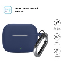 Чехол для наушников ARMORSTANDART Hang Case для OPPO Enco Buds3 Pro Dark Blue (ARM86803)