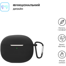 Чохол ARMORSTANDART Hang Case для Xiaomi Redmi Buds 4 Pro Black (ARM68432)