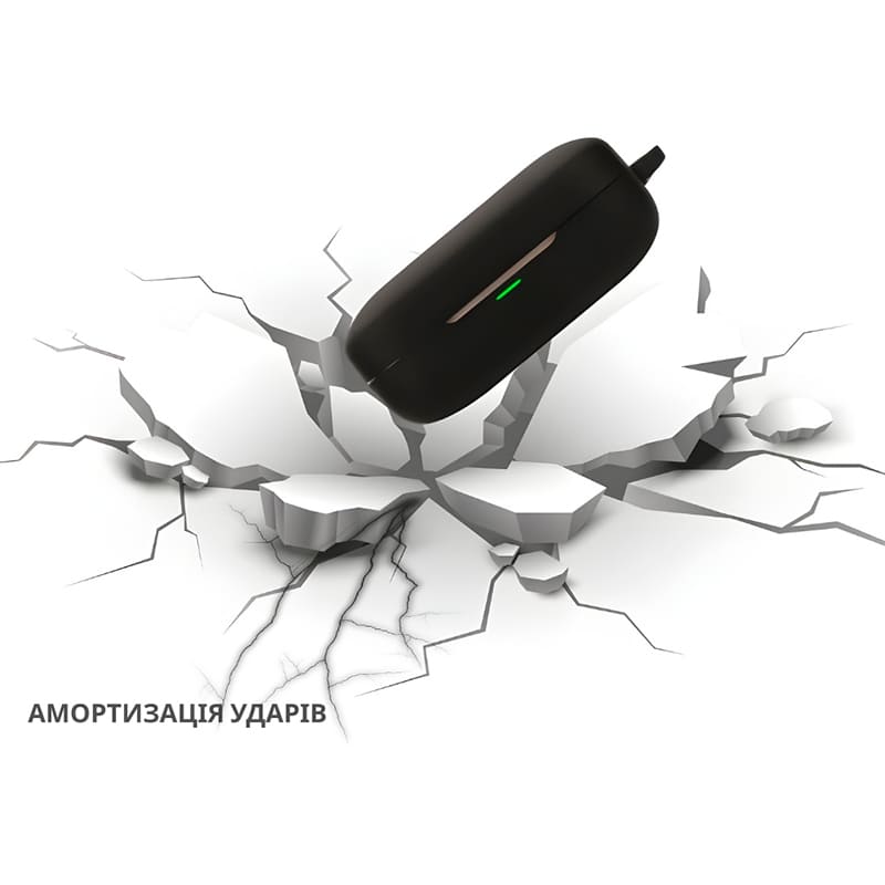 Чехол BECOVER Silicon для Realme Buds Air 7 Pro Black (714814) Тип чехол для наушников