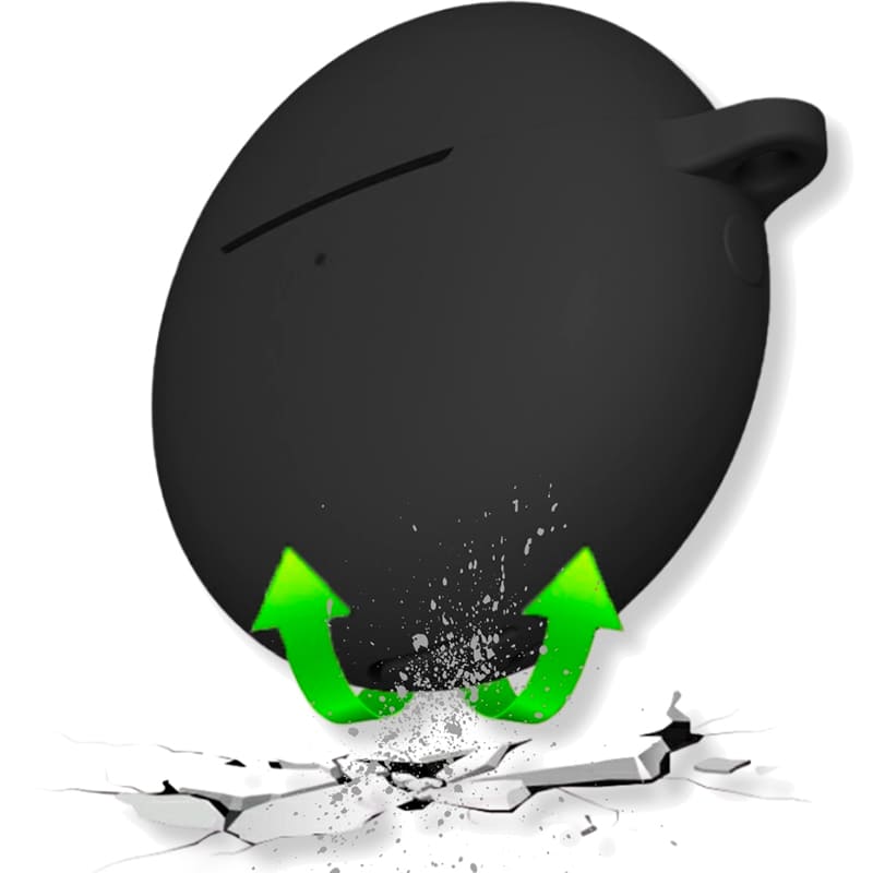 Чохол BECOVER Silicon для HUAWEI FreeBuds 7i Black (714818) Тип чохол для навушників