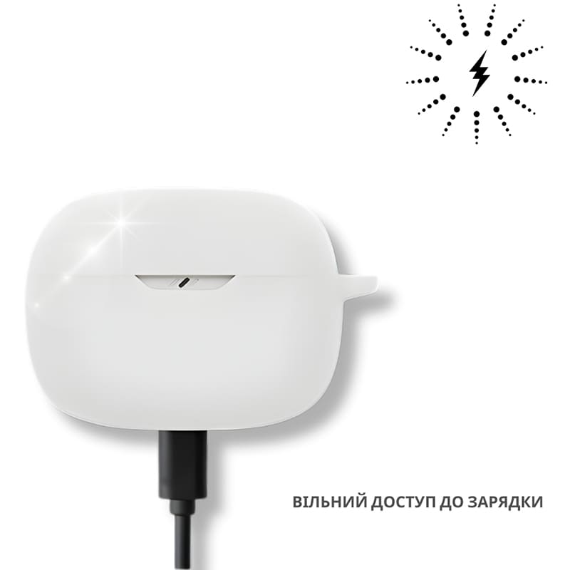 Чехол BECOVER Silicon для JBL Wave Beam 2 White (714822) Материал силикон