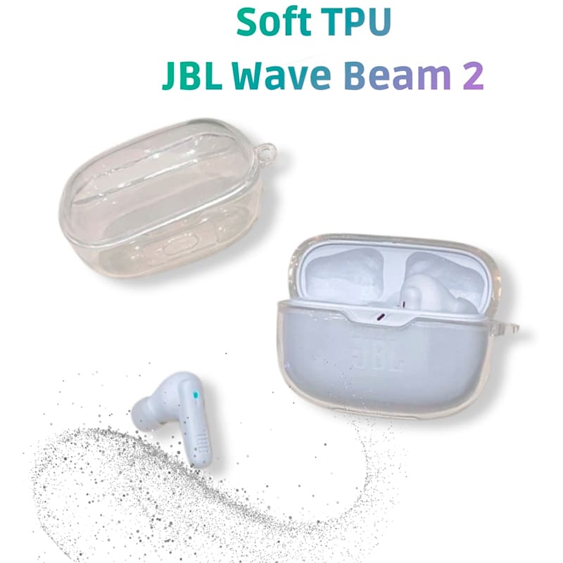 Чохол BECOVER Soft TPU для JBL Wave Beam 2 Transparent (714823) Матеріал поліуретан