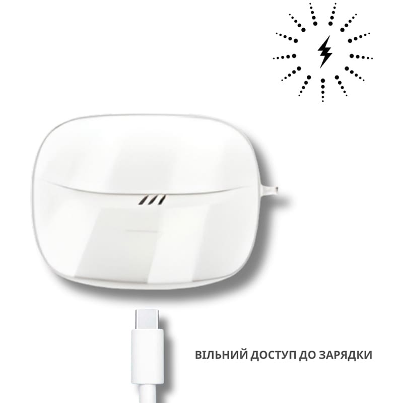 Фото Чохол BECOVER Soft TPU для JBL Tune Beam 2 Transparent (714826)