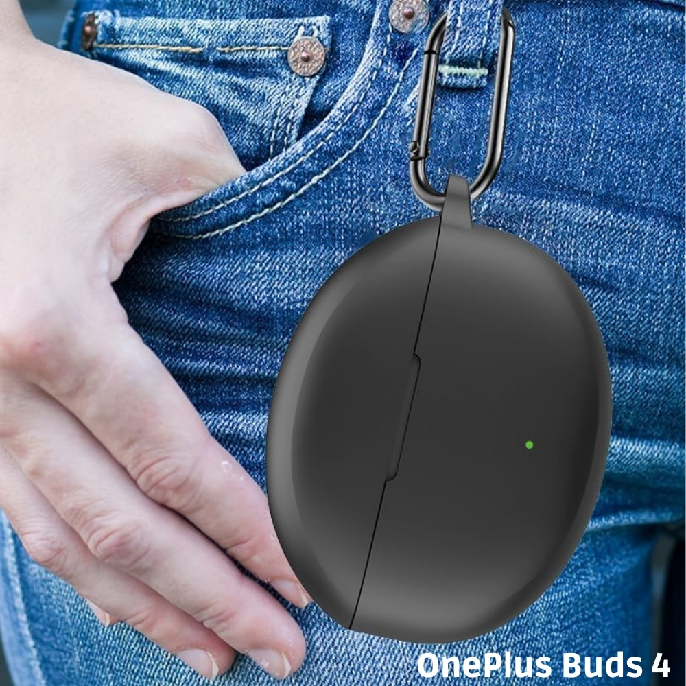 Чохол BECOVER Silicon для OnePlus Buds 4 Black (714834) Колір чорний