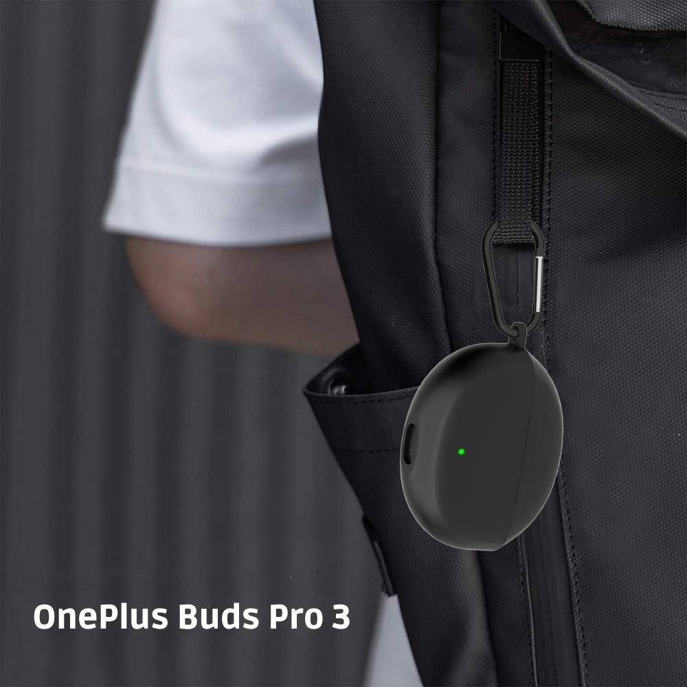 Зовнішній вигляд Чохол BECOVER Silicon для OnePlus Buds Pro 3 Black (714835)