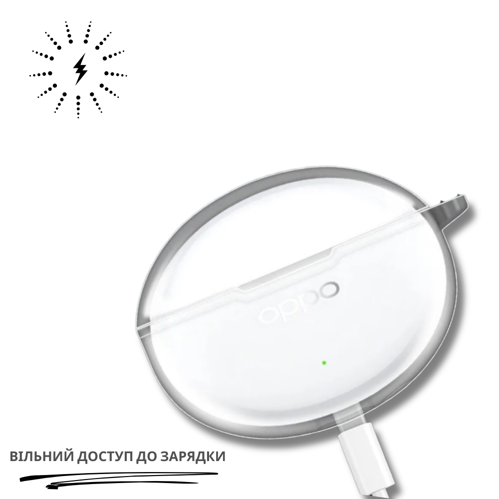 Чохол BECOVER Soft TPU для OPPO Enco Air4 Pro (ETEA1) Transparent (714836) Матеріал поліуретан