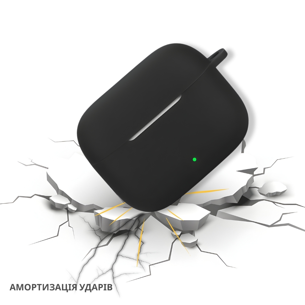 Чохол BECOVER Silicon для OPPO Enco Buds 3 Pro Black (714837) Тип чохол для навушників
