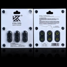 Амбушюри KNOWLEDGE ZENITH FT01 Memory Foam 3 пари Black (90404260)