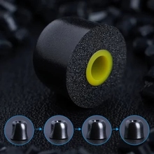 Амбушюри KNOWLEDGE ZENITH FT01 Memory Foam 3 пари Black (90404260)