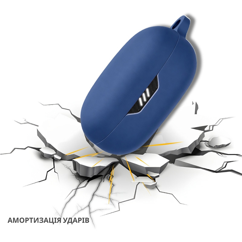 Чохол для навушників BECOVER Silicon JBL Wave Flex 2 Deep Blue (715028) Сумісність за моделлю JBL Wave Flex 2