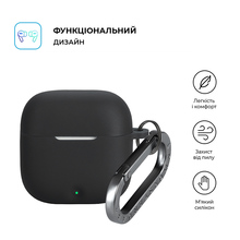 Чохол для навушників ARMORSTANDART Hang Case для OPPO Enco Buds3 Black (ARM88030)