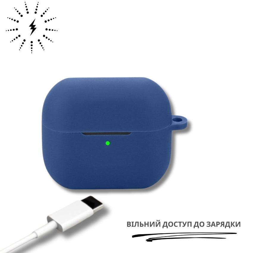 Чехол для наушников BECOVER Silicon для Samsung Galaxy Buds 3 FE Deep Blue (715111) Тип чехол для наушников