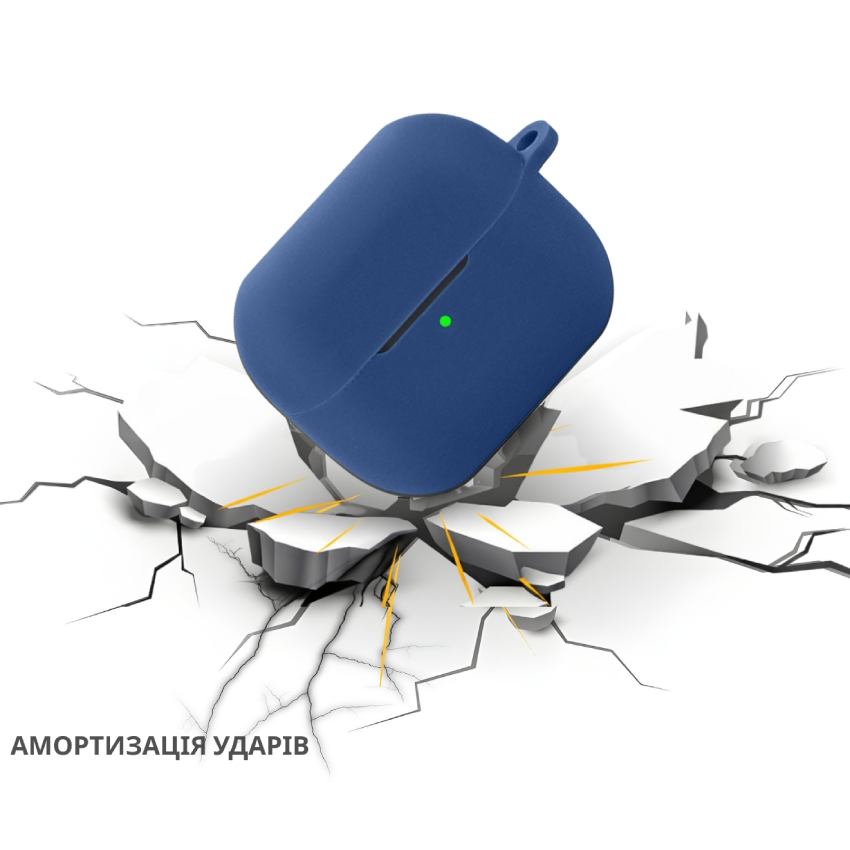 Чехол для наушников BECOVER Silicon для Samsung Galaxy Buds 3 FE Deep Blue (715111) Совместимость по модели Samsung Galaxy Buds 3 FE