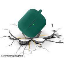 Чехол для наушников BECOVER Silicon для Samsung Galaxy Buds 3 FE Dark Green (715112)