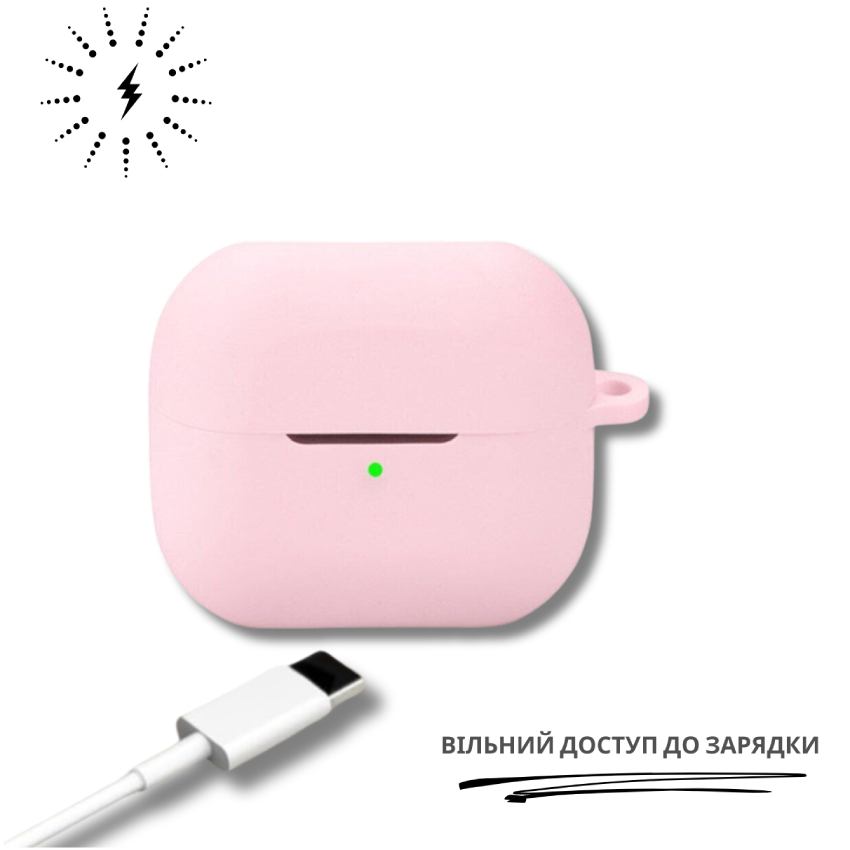 Чохол для навушників BECOVER Silicon Samsung Galaxy Buds 3 FE Pink (715113) Сумісність за моделлю Samsung Galaxy Buds 3 FE