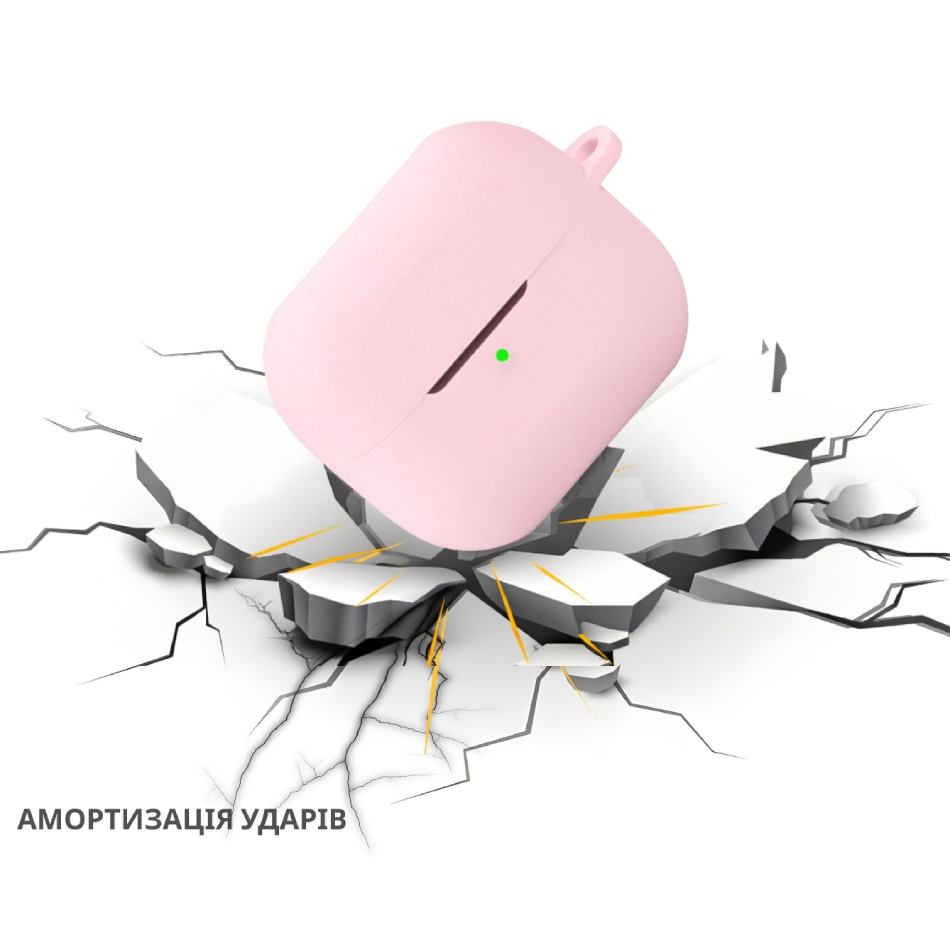 Чохол для навушників BECOVER Silicon Samsung Galaxy Buds 3 FE Pink (715113) Тип чохол для навушників