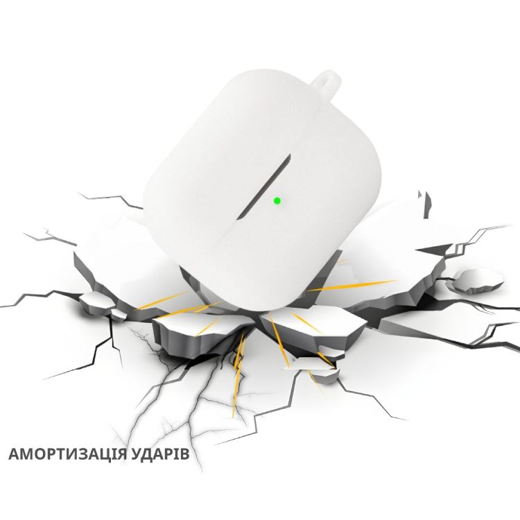 Чохол для навушників BECOVER Silicon Samsung Galaxy Buds 3 FE White (715115) Тип чохол для навушників