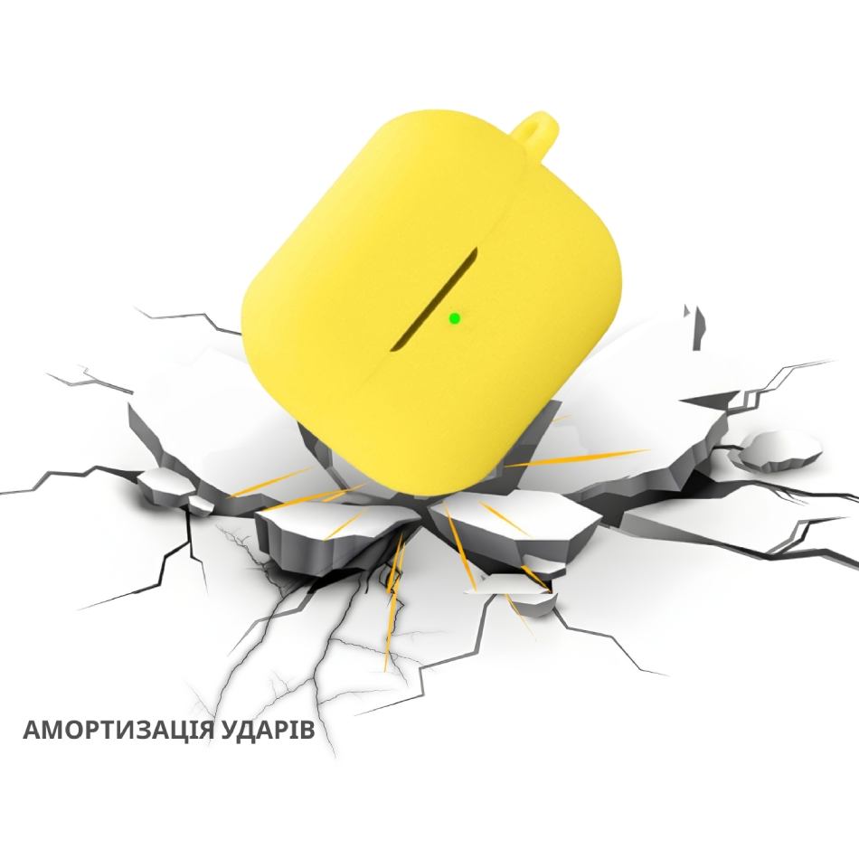 Чехол для наушников BECOVER Silicon для Samsung Galaxy Buds 3 FE Yellow (715116) Совместимость по модели Samsung Galaxy Buds 3 FE