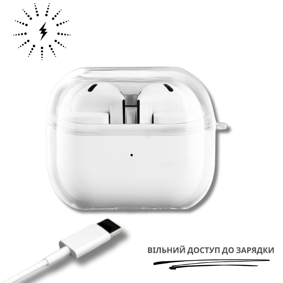 Чохол для навушників BECOVER Soft TPU Samsung Galaxy Buds 3 FE Transparent (715117) Тип чохол для навушників