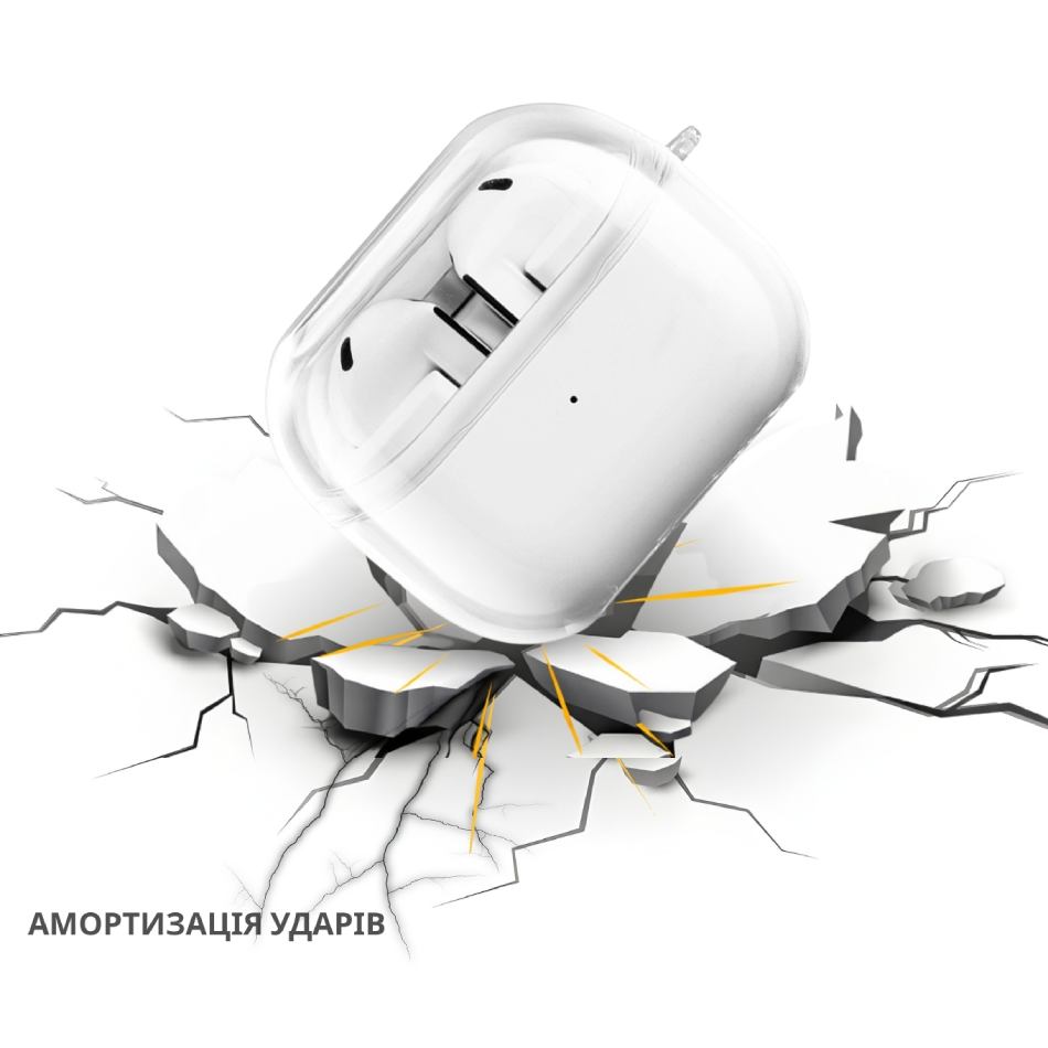 Чохол для навушників BECOVER Soft TPU Samsung Galaxy Buds 3 FE Transparent (715117) Сумісність за моделлю Samsung Galaxy Buds 3 FE