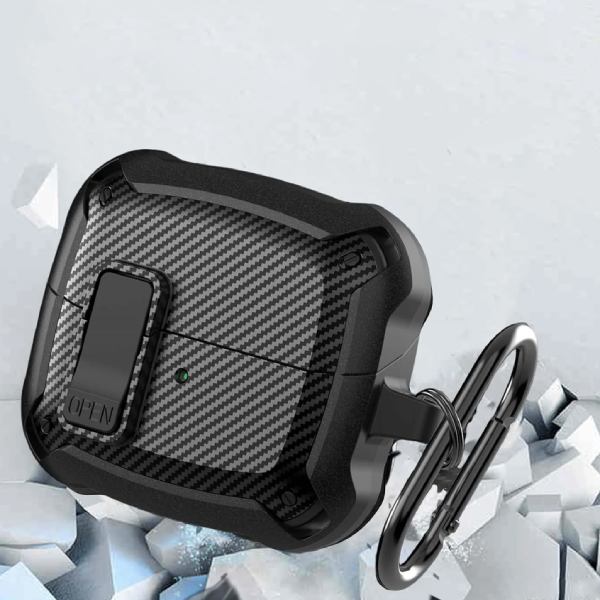 Чехол для наушников BECOVER Protective TPU для Samsung Galaxy Buds 3 FE Black (715118) Материал пластик