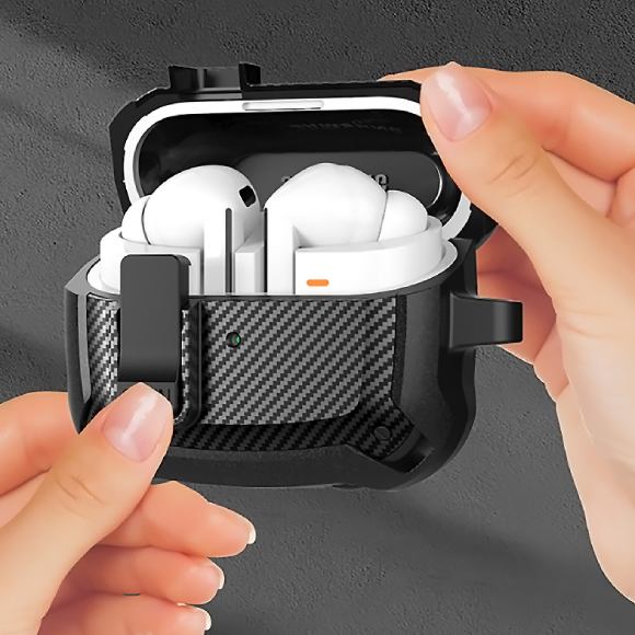 Чехол для наушников BECOVER Protective TPU для Samsung Galaxy Buds 3 FE Black (715118) Материал силикон