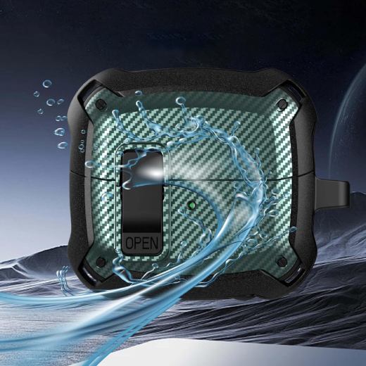 Чехол для наушников BECOVER Protective TPU для Samsung Galaxy Buds 3 FE Dark Green (715120) Материал силикон