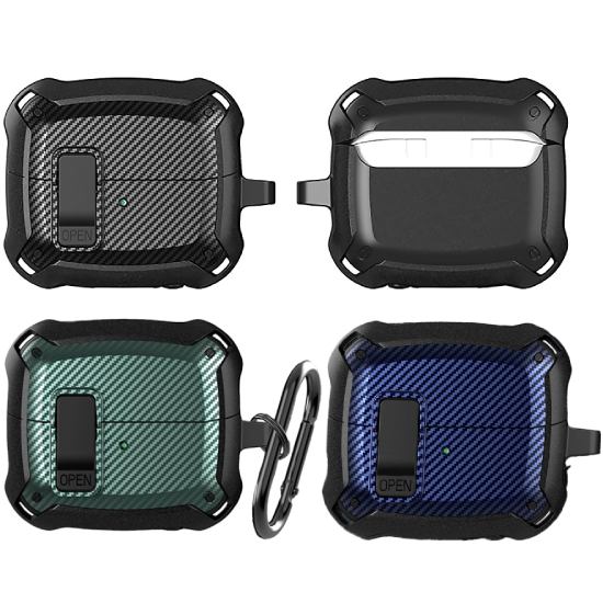 Фото Чехол для наушников BECOVER Protective TPU для Samsung Galaxy Buds 3 FE Dark Green (715120)