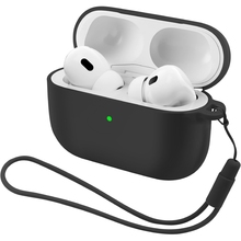 Чохол для навушників ARMORSTANDART Silicone Case with straps для Apple Airpods Pro 3 Black (ARM88291)