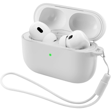 Чохол для навушників ARMORSTANDART Silicone Case with straps для Apple Airpods Pro 3 White (ARM88301)