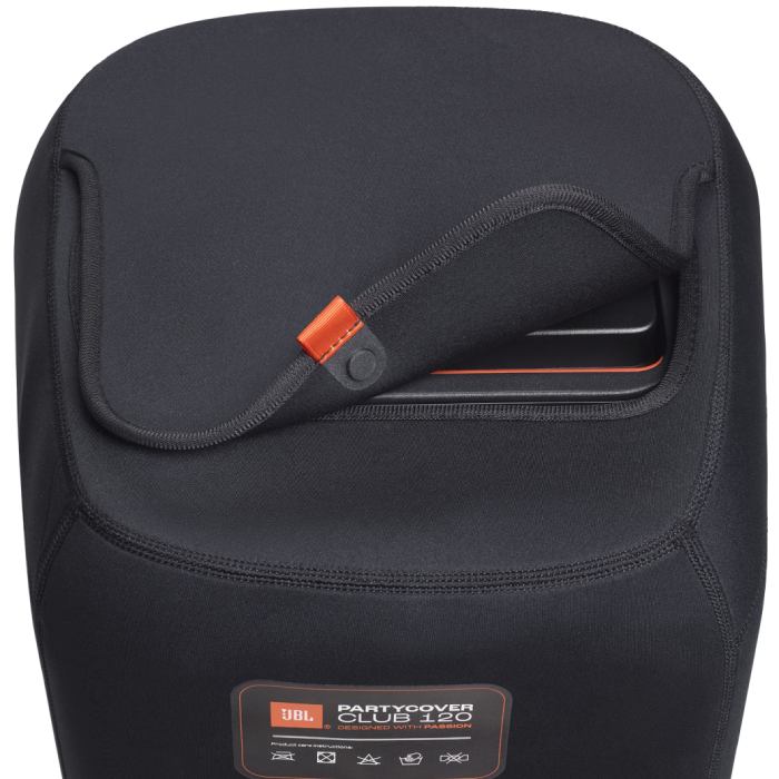 Зовнішній вигляд Чохол для портативної акустики JBL PartyCover 120 Black (JBLPBCOV-120)