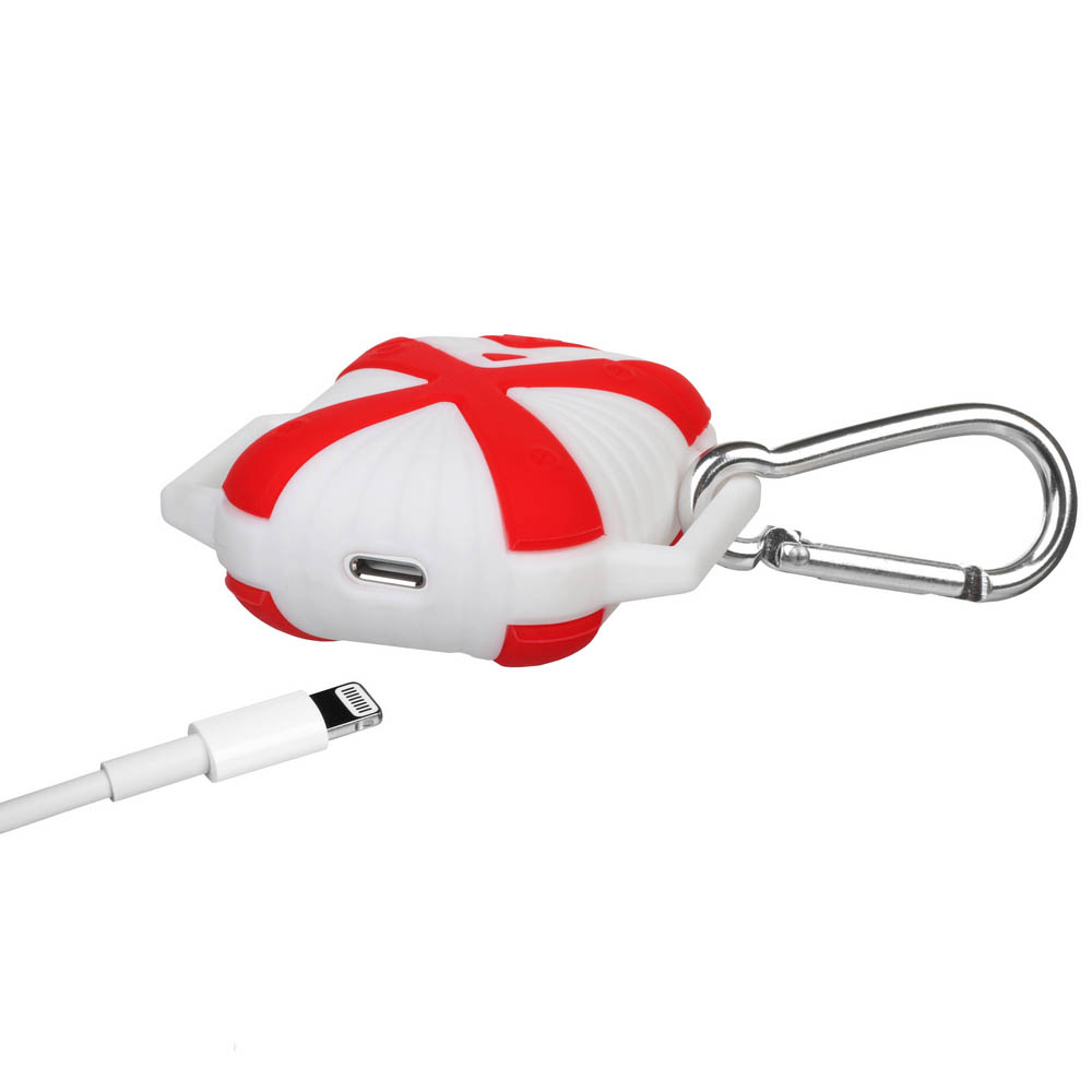 Чехол для наушников BECOVER для Apple AirPods IPH1443 Red+White (702334) Тип чехол для наушников