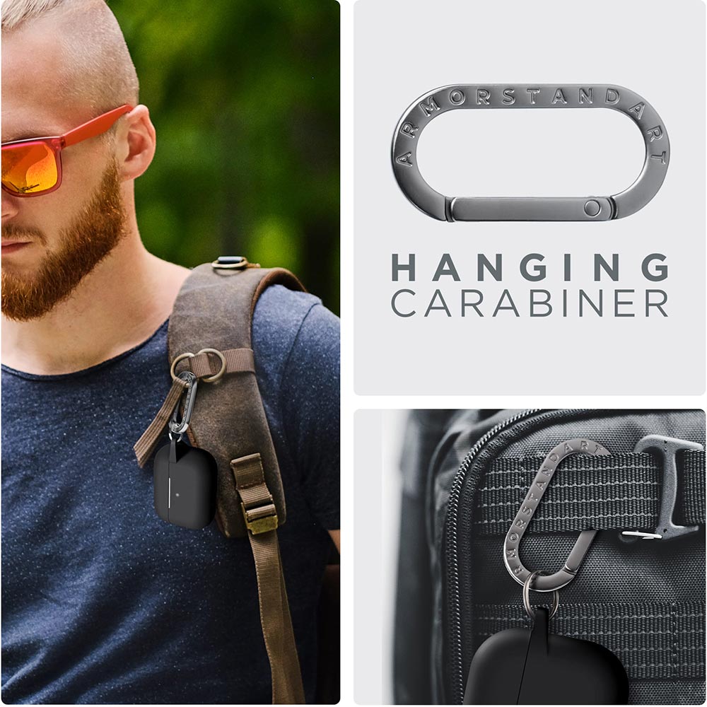 Внешний вид Чехол Armorstandart Hang Case для Apple Airpods Pro Black (ARM56055)