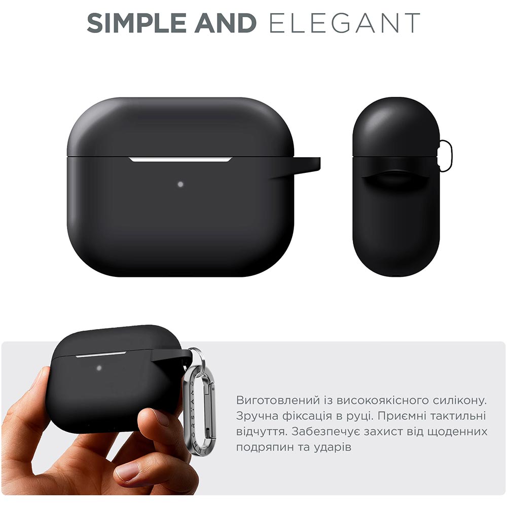 Чехол Armorstandart Hang Case для Apple Airpods Pro Black (ARM56055) Тип чехол для наушников
