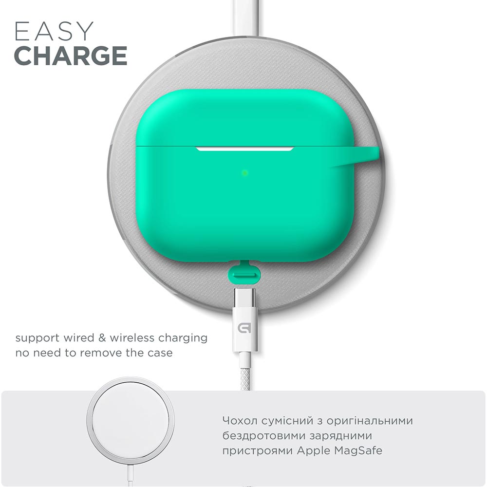 Фото Чехол для наушников ARMORSTANDART Apple Airpods Pro Coastal Blue (ARM56102)