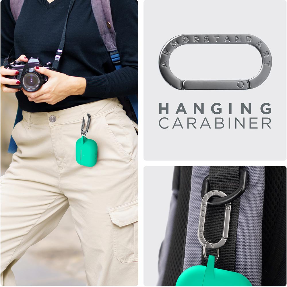 Внешний вид Чехол для наушников ARMORSTANDART Apple Airpods Pro Coastal Blue (ARM56102)