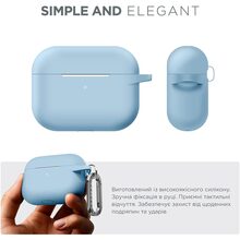 Чехол для наушников ARMORSTANDART Apple Airpods Pro Light Blue (ARM56063)