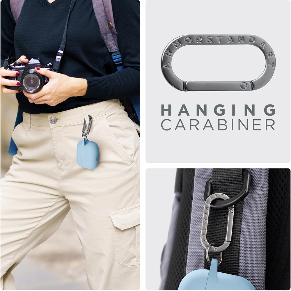 Внешний вид Чехол для наушников ARMORSTANDART Apple Airpods Pro Light Blue (ARM56063)