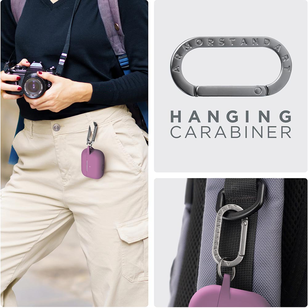 Внешний вид Чехол для наушников ARMORSTANDART Apple Airpods Pro Lilac (ARM56069)