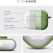 Чохол для навушників ARMORSTANDART Apple Airpods Pro Matcha Green (ARM56061)